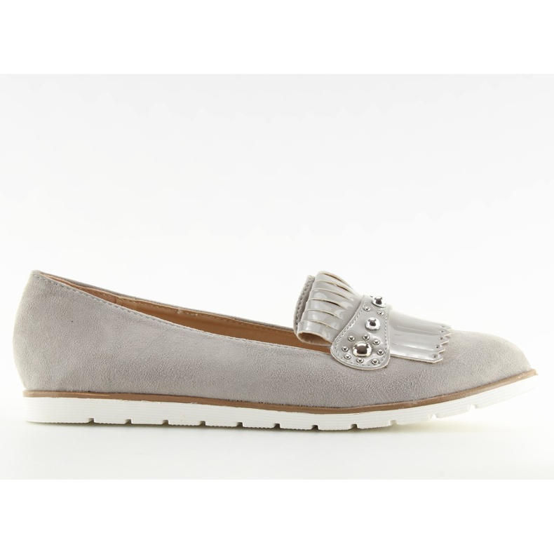 Mocassins pour femme gris DM30P Gris II-GAT