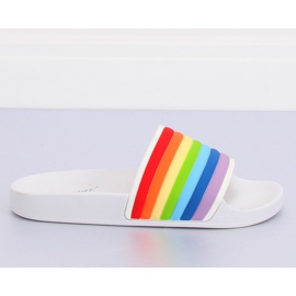 Arc-en-ciel blanc T325P Blanc II-GAT blanche multicolore