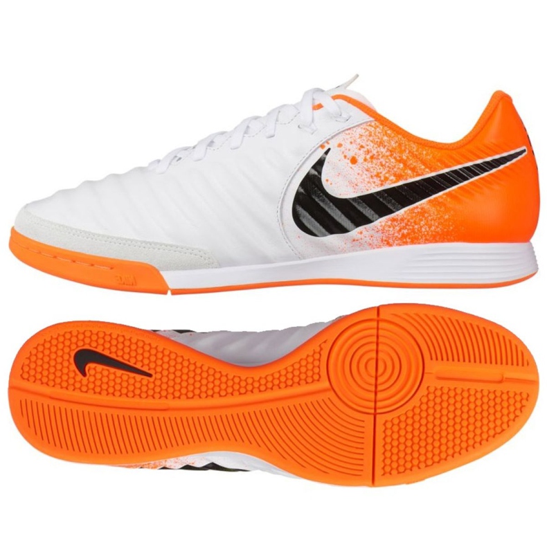 Chaussures d'intérieur Nike Tiempo LegendX 7 Academy Ic M AH7244-118 multicolore blanche