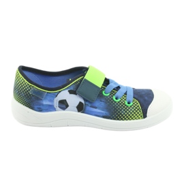 Chaussures pour enfants Befado 251Y121 bleu vert bleu marine