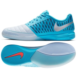Chaussures d'intérieur Nike Lunargato Ii Ic M 580456-404 multicolore bleu