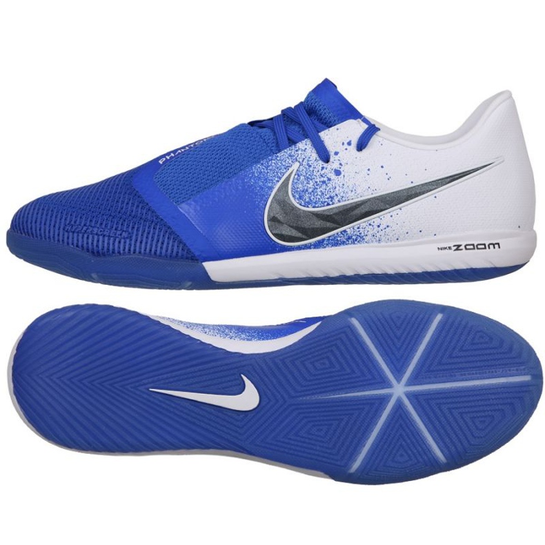 Chaussures d'intérieur Nike Zoom Phantom Venom Pro Ic M BQ7496-104 multicolore bleu