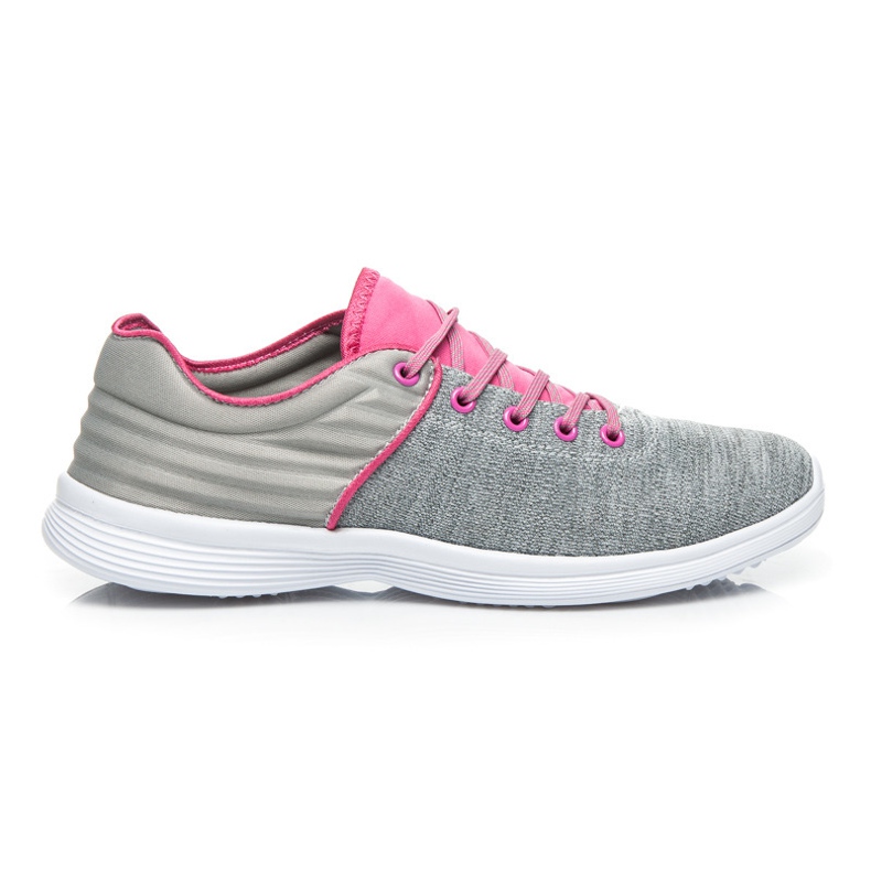Chaussures de sport ajustées gris