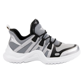 Chaussures de sport grises Chaussures de sport grises