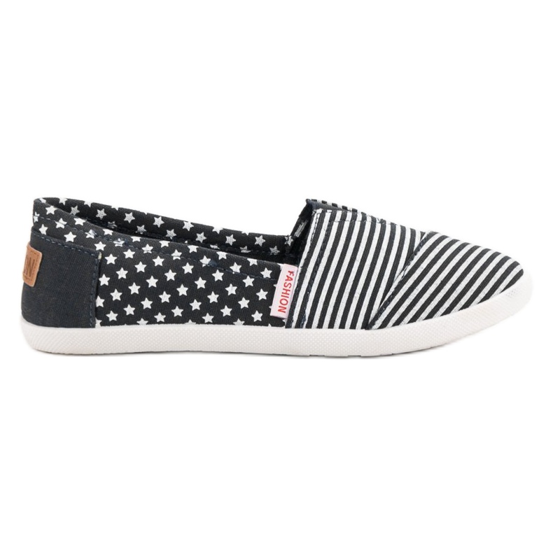 SHELOVET Slipons textiles le noir SHELOVET Slipons textiles le noir