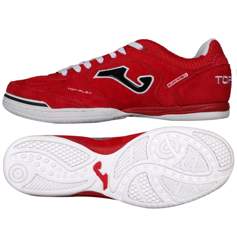Chaussures d'intérieur Joma Top Flex Nobuck 806 TOPNS.806.IN rouge rouge