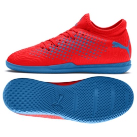 Chaussures d'intérieur Puma Future 19.4 It Jr 105559 01 rouge rouge