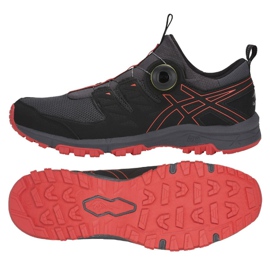 Chaussures de course Asics Gel Fuji Rado M T7F2N-020 le noir