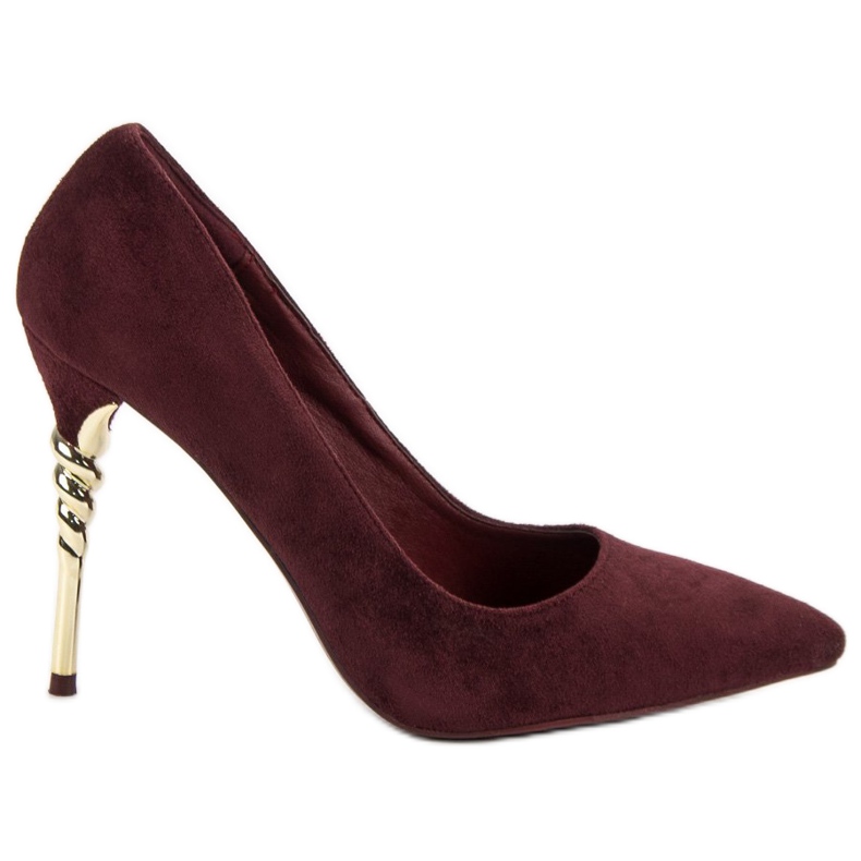 GUAPISSIMA Escarpins bordeaux multicolore rouge