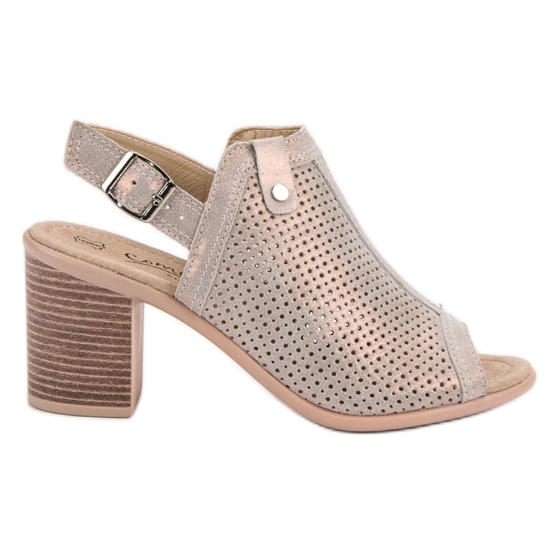 Filippo Sandales en cuir gris