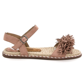 Corina Sandales poudre rose Corina Sandales poudre rose