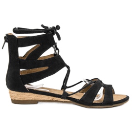 Corina Sandales romaines noires