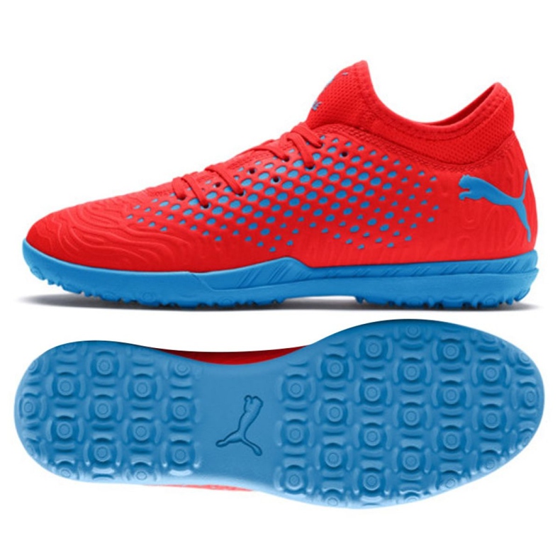Chaussures de football Puma Future 19.4 Tt M 105548 01 rouge rouge