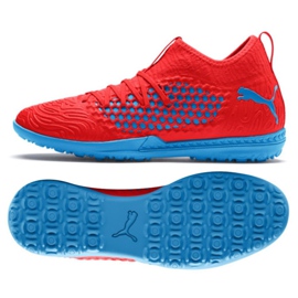 Chaussures de foot Puma Future 19.3 Netfit Tt M 105542 01 rouge rouge