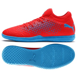Chaussures d'intérieur Puma Future 19.4 It M 105549 01 multicolore rouge