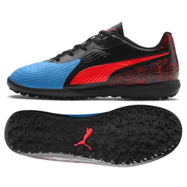 Chaussures de foot Puma One 19.4 Tt Jr 105503 01 multicolore multicolore
