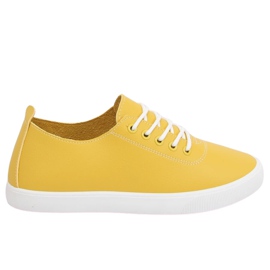 Baskets jaunes pour femmes WD009 Jaune