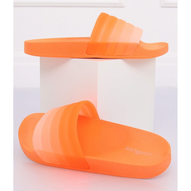 Orange Chaussons femme K-9183 Orange