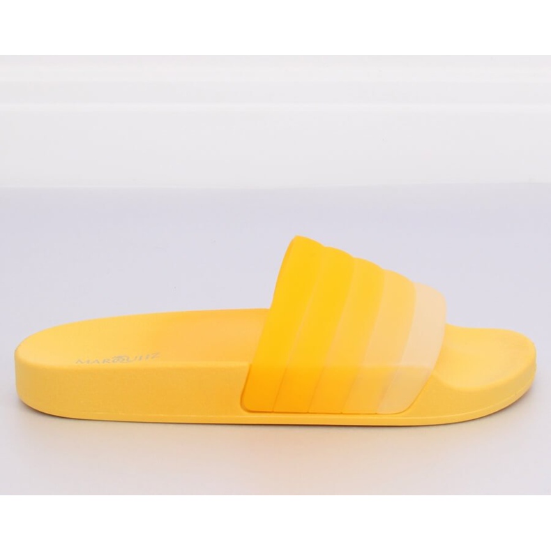Chaussons jaunes pour femmes jaunes K-9183 Jaune