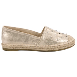 Lucky Shoes Espadrilles À Jets jaune