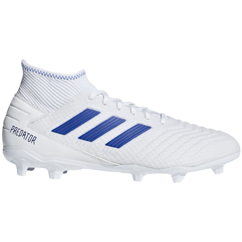 Chaussures de foot Adidas Predator 19.3 Fg M BB9333 multicolore blanche