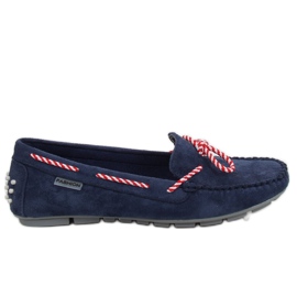 Mocassins femme bleu marine MH04 Navy Mocassins femme bleu marine MH04 Navy