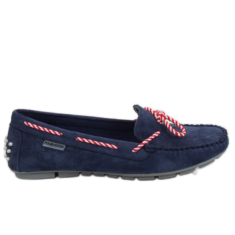 Mocassins femme bleu marine MH04 Navy