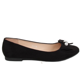 Ballerines femme noires 6244 Noir