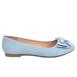 Ballerines femme bleues 6244 Bleu