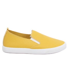 Baskets à enfiler jaunes WD010-4 Jaune