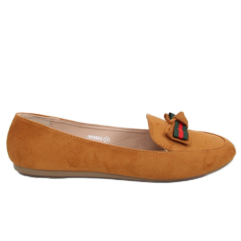 Mocassins femme camel JM6690Q Camel brun