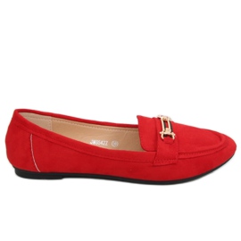 Mocassins Femme Rouge JM8542Z Rojo