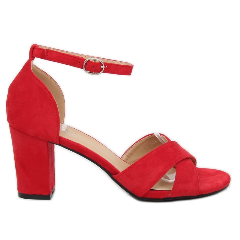 Red FH-3M26 Sandales rouges sur le poteau Red FH-3M26 Sandales rouges sur le poteau