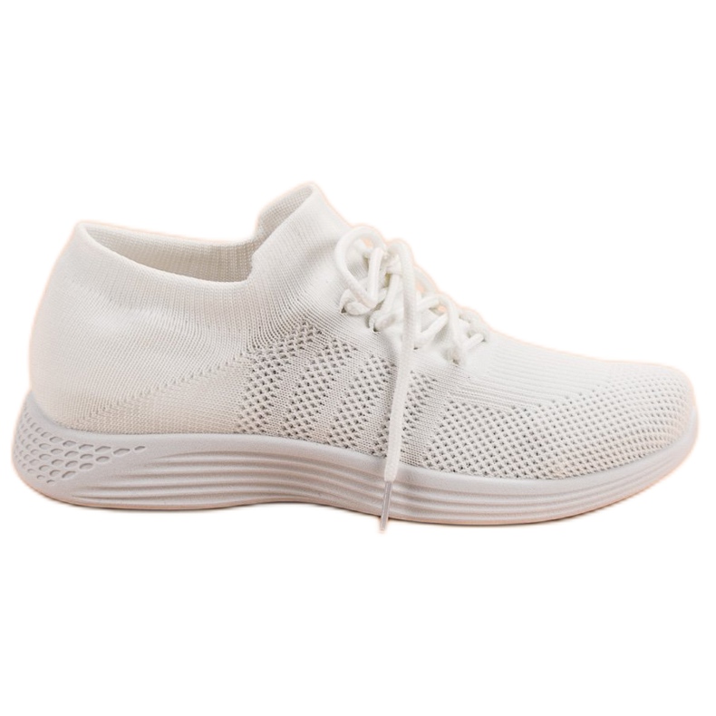 Chaussures de sport textiles blanche Chaussures de sport textiles blanche