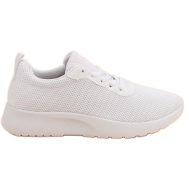 Chaussures de sport aérées blanc