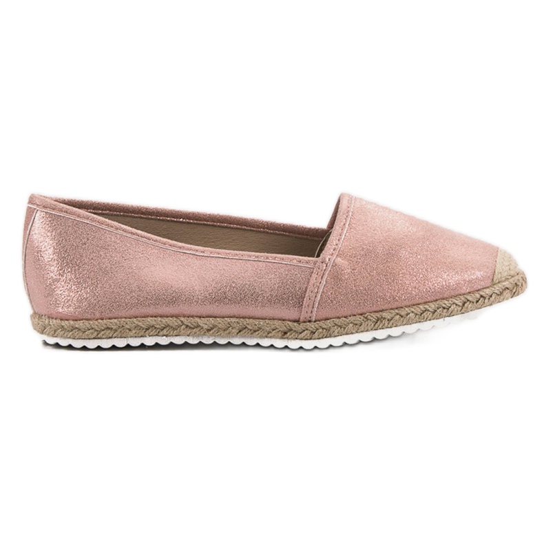 Lucky Shoes Espadrilles Rose Glitter Lucky Shoes Espadrilles Rose Glitter