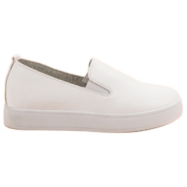 Slipons Classiques blanc