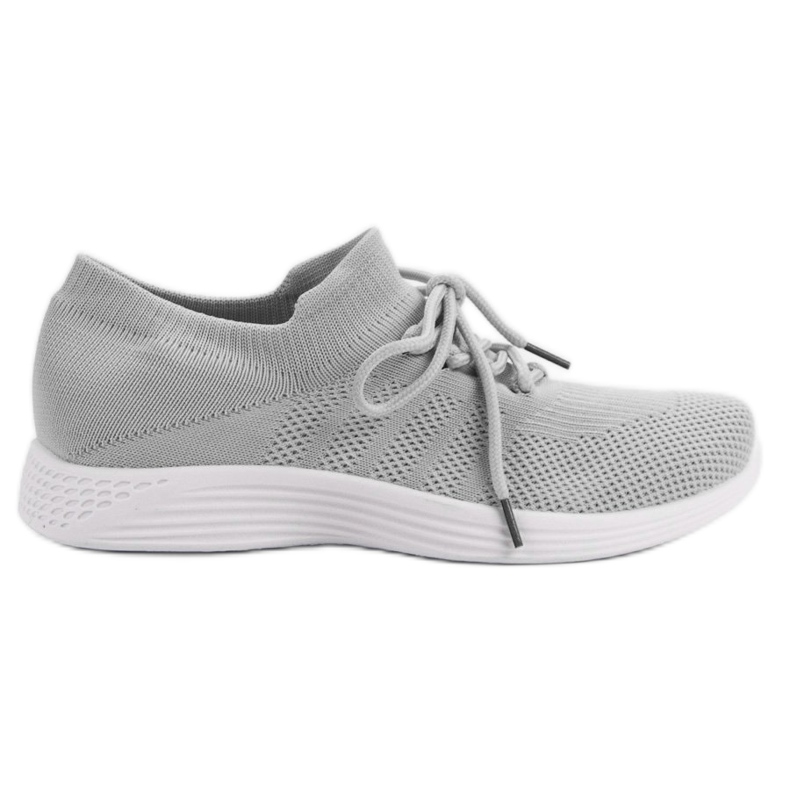 Chaussures de sport textiles gris Chaussures de sport textiles gris