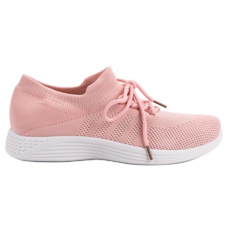 Chaussures de sport textiles rose Chaussures de sport textiles rose