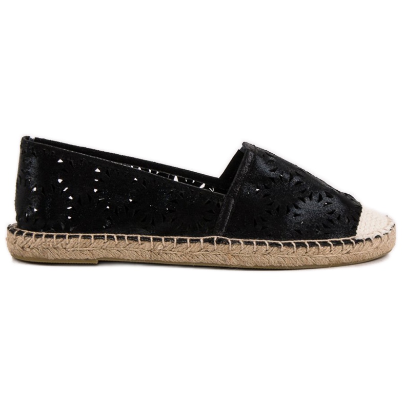 Cm Paris Espadrilles textiles le noir