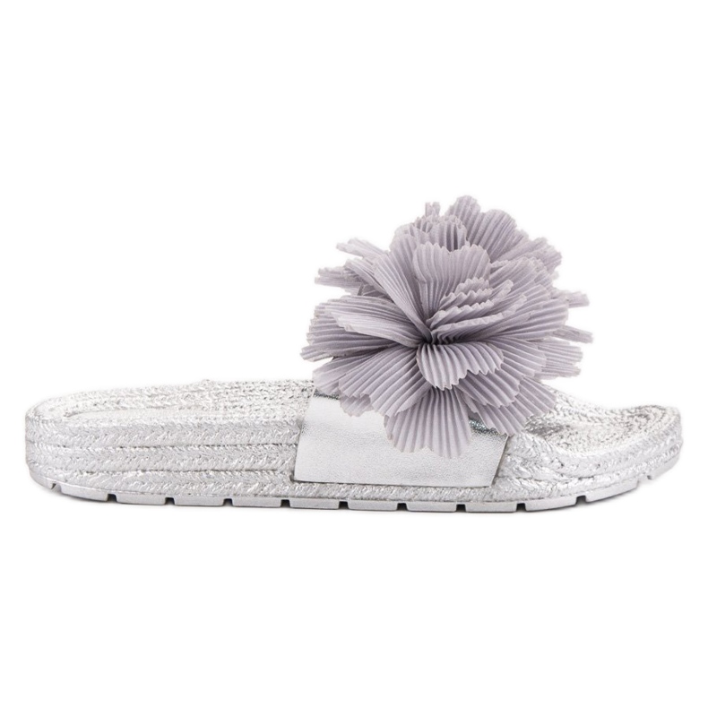 Seastar Chaussons Gris À Fleurs