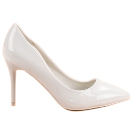 Small Swan Pin's Laqué Blanc blanche