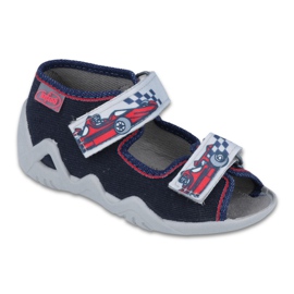 Chaussures enfant Befado 250P084 bleu marine