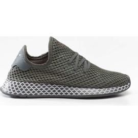Adidas Deerupt Runner J Gris Gris Deux Noyaux Noir multicolore Adidas Deerupt Runner J Gris Gris Deux Noyaux Noir multicolore