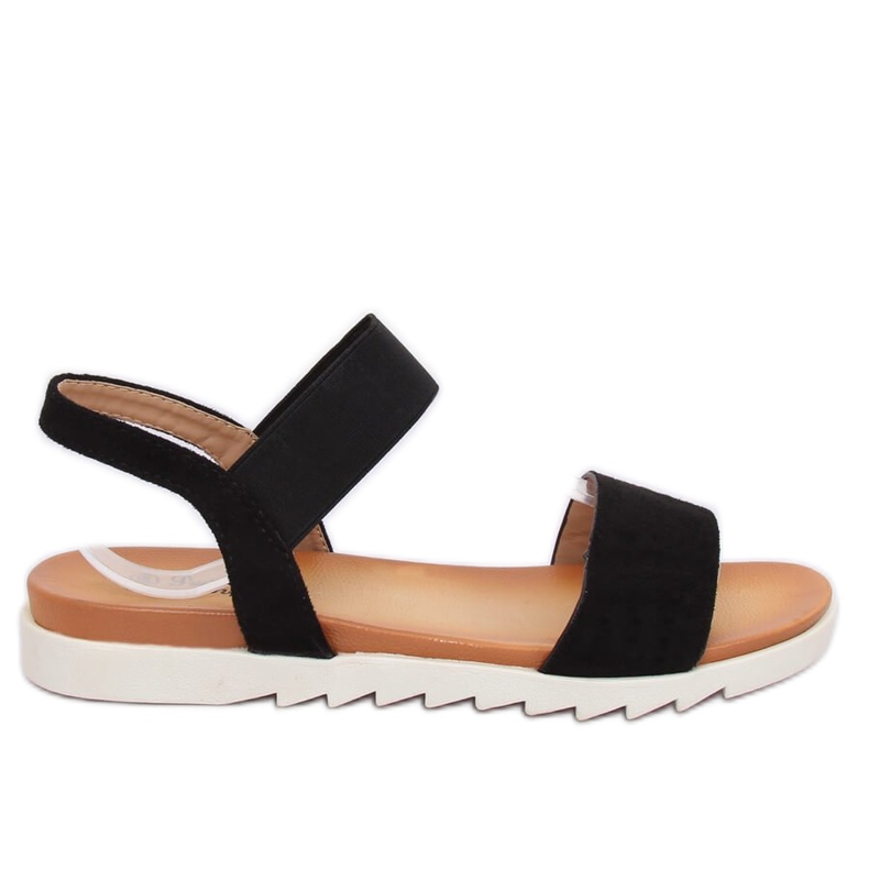 Sandales femme noires 9001 Noir le noir