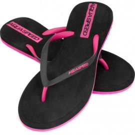 Tongs femme Aqua-speed Genoa col 37 le noir