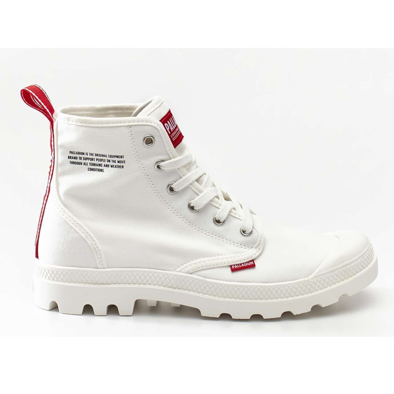 Palladium Pampa Hi Dare 116 Étoiles Blanc blanche