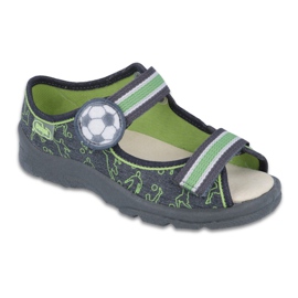 Chaussures enfant Befado 869X131 gris vert Chaussures enfant Befado 869X131 gris vert