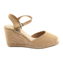 Espadrilles Big Star sandales 274A169 C.beż brun Espadrilles Big Star sandales 274A169 C.beż brun
