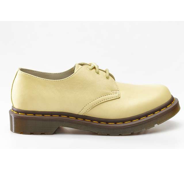 Dr. Martens 1461 Virginie jaune pastel Virginie brun Dr. Martens 1461 Virginie jaune pastel Virginie brun